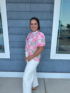 Sweet Bloom Puff Blouse