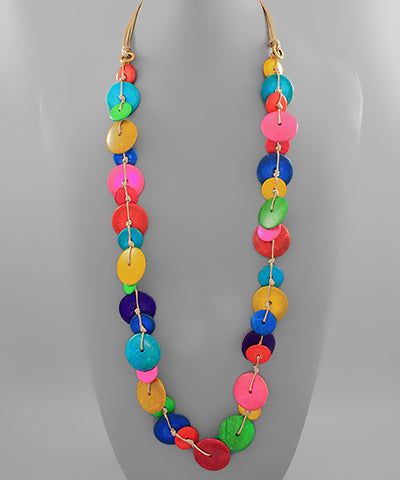 Colorful COCO Beads Necklace