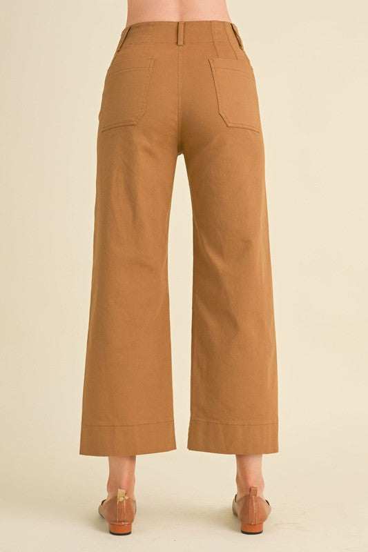 Hazelnut Crop Flare Pants SHIPS OR PICKUP FROM COCO 10/21/25