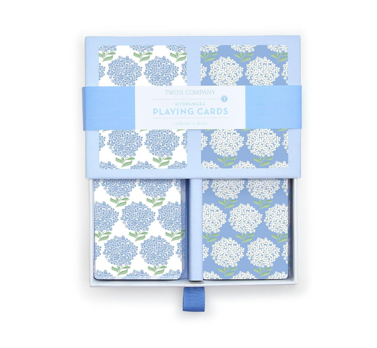 Hydrangea Playing Cards In Gift Box