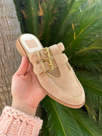 Dolce Vita Haydee Double Buckle Tan Mule