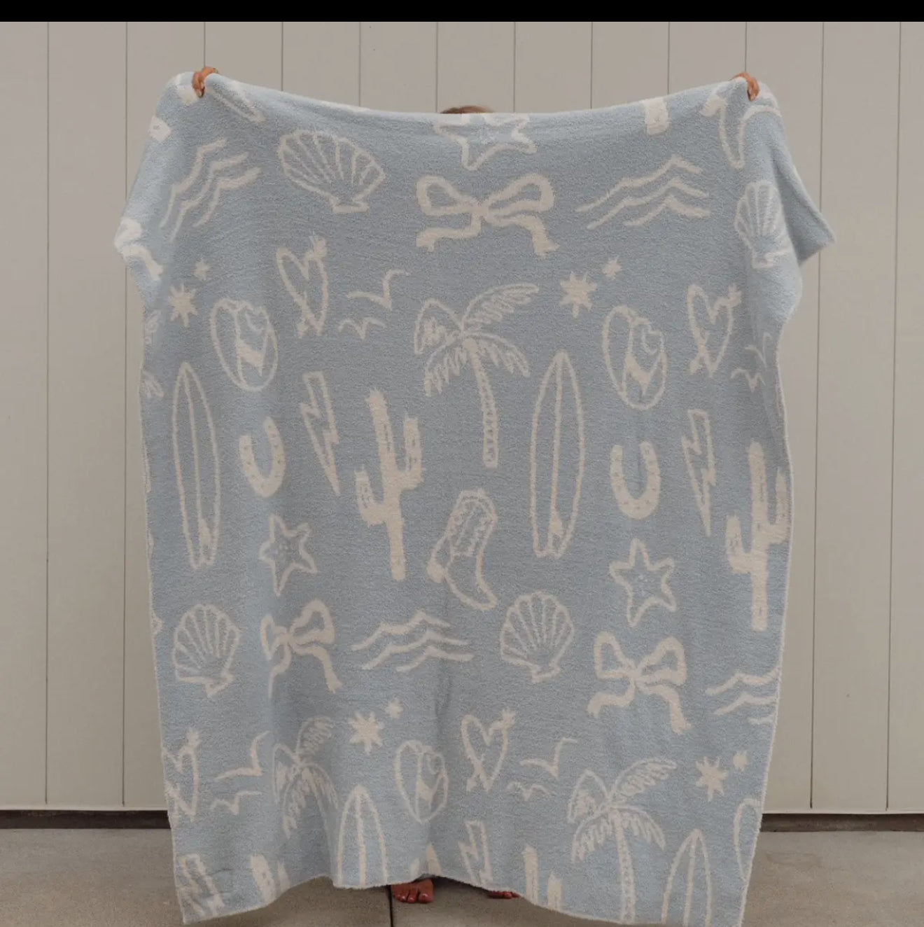 Coastal Cowgirl Luxe Home Blanket