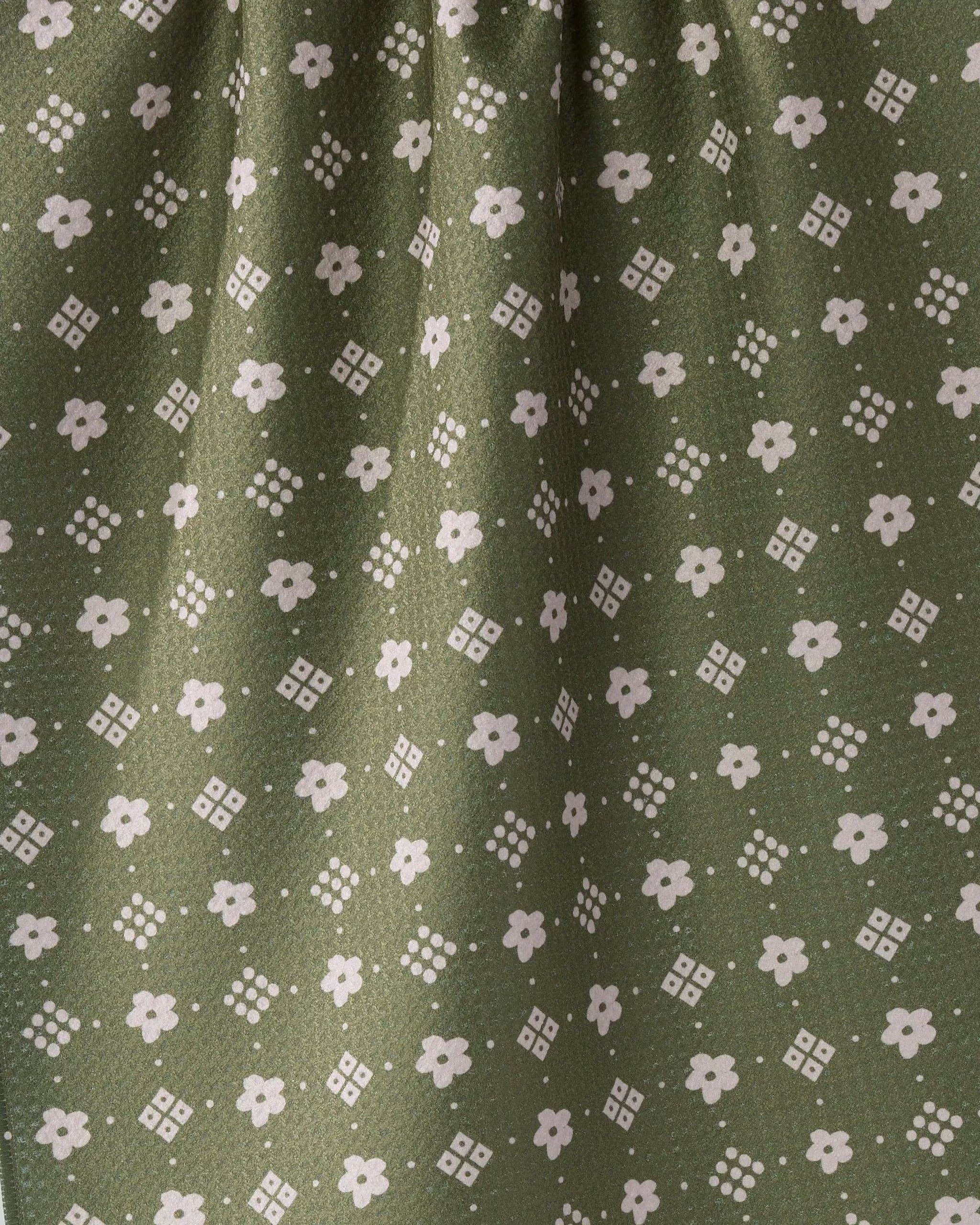 Green Gables Tea Towel Geometry