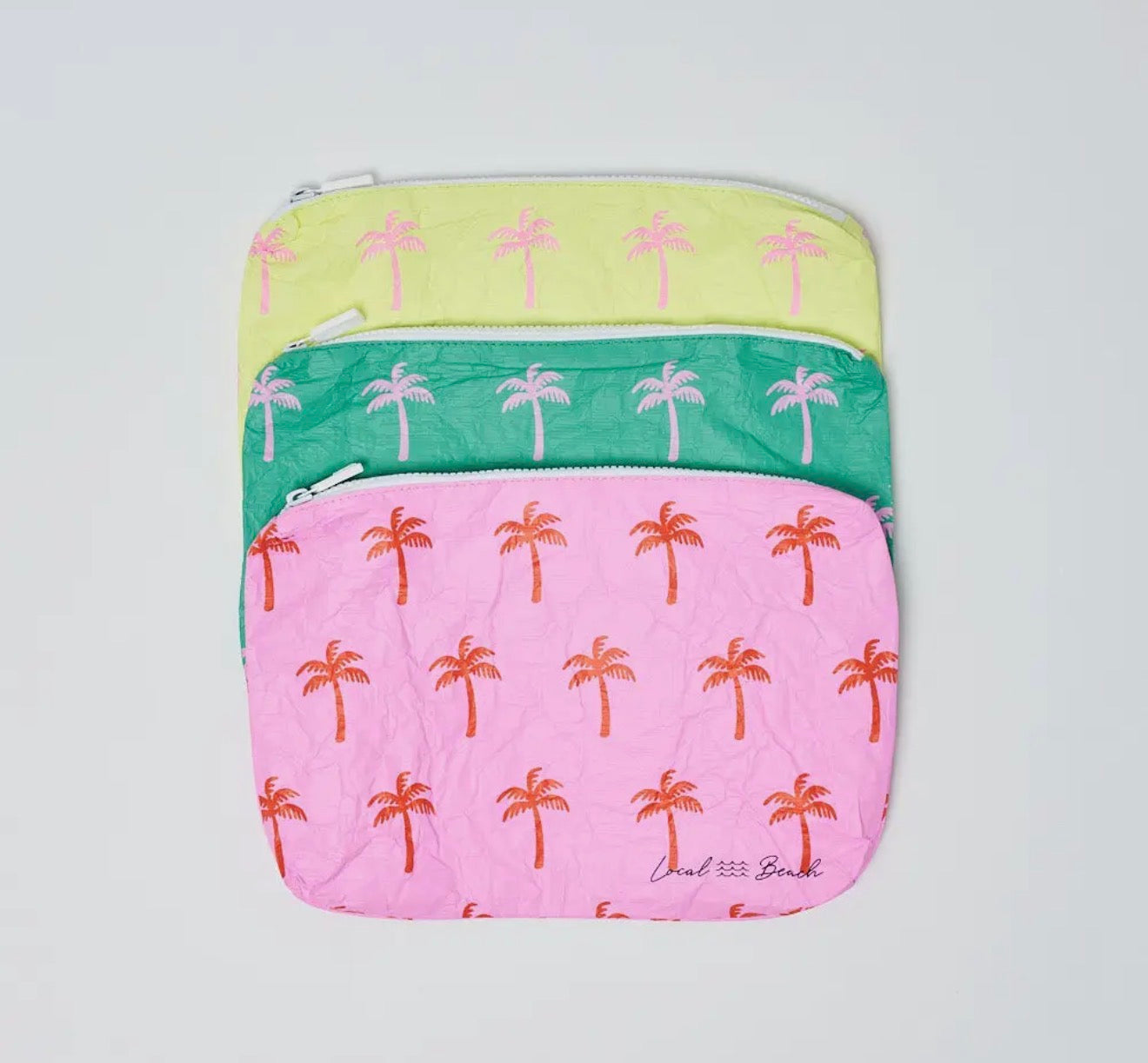 Yellow Neon Palms Water Resistant
Tyvek Printed Pouch
