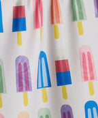 Poppy Popsicles Tea Towel Geometry