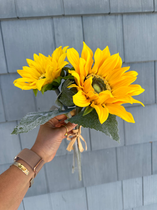 Real Touch Sunflower Bouquet