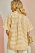 Marigold Button Down Shirt