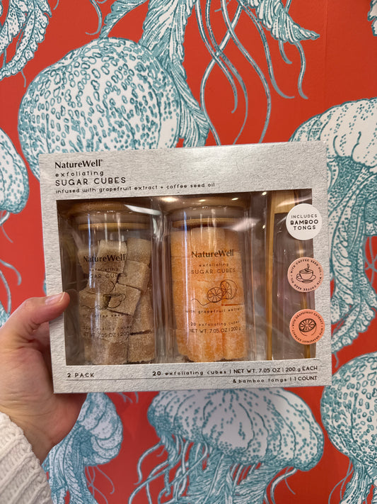 Sugar Cube Exfoliating Set