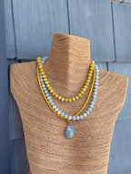 September Sky Pendant Necklace -Blue- Smith & Co.
