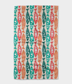 Swedish Fish Tea Towel Geometry