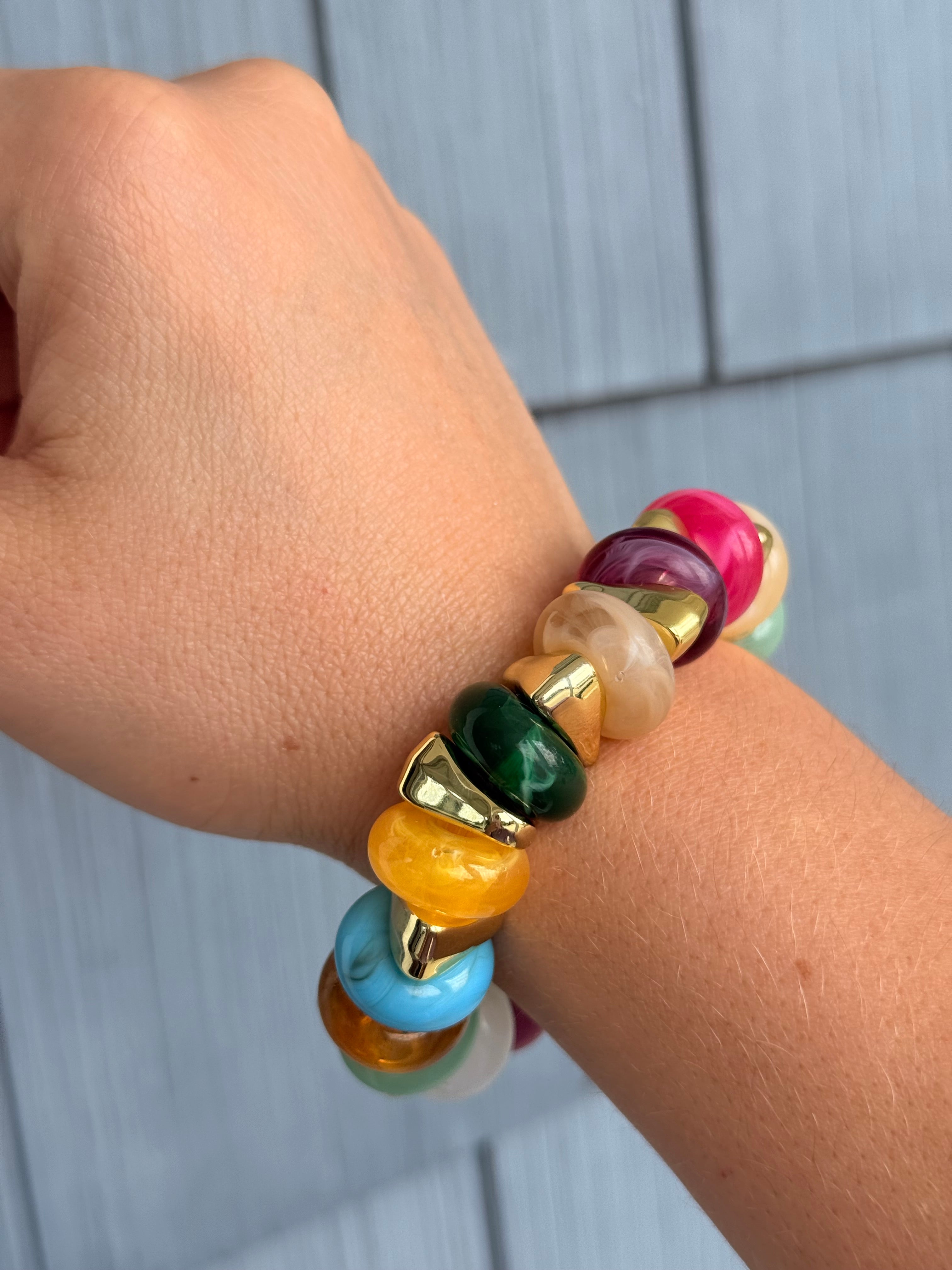Chunky Multicolor Bracelet