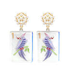 Mahjong Drop Earrings