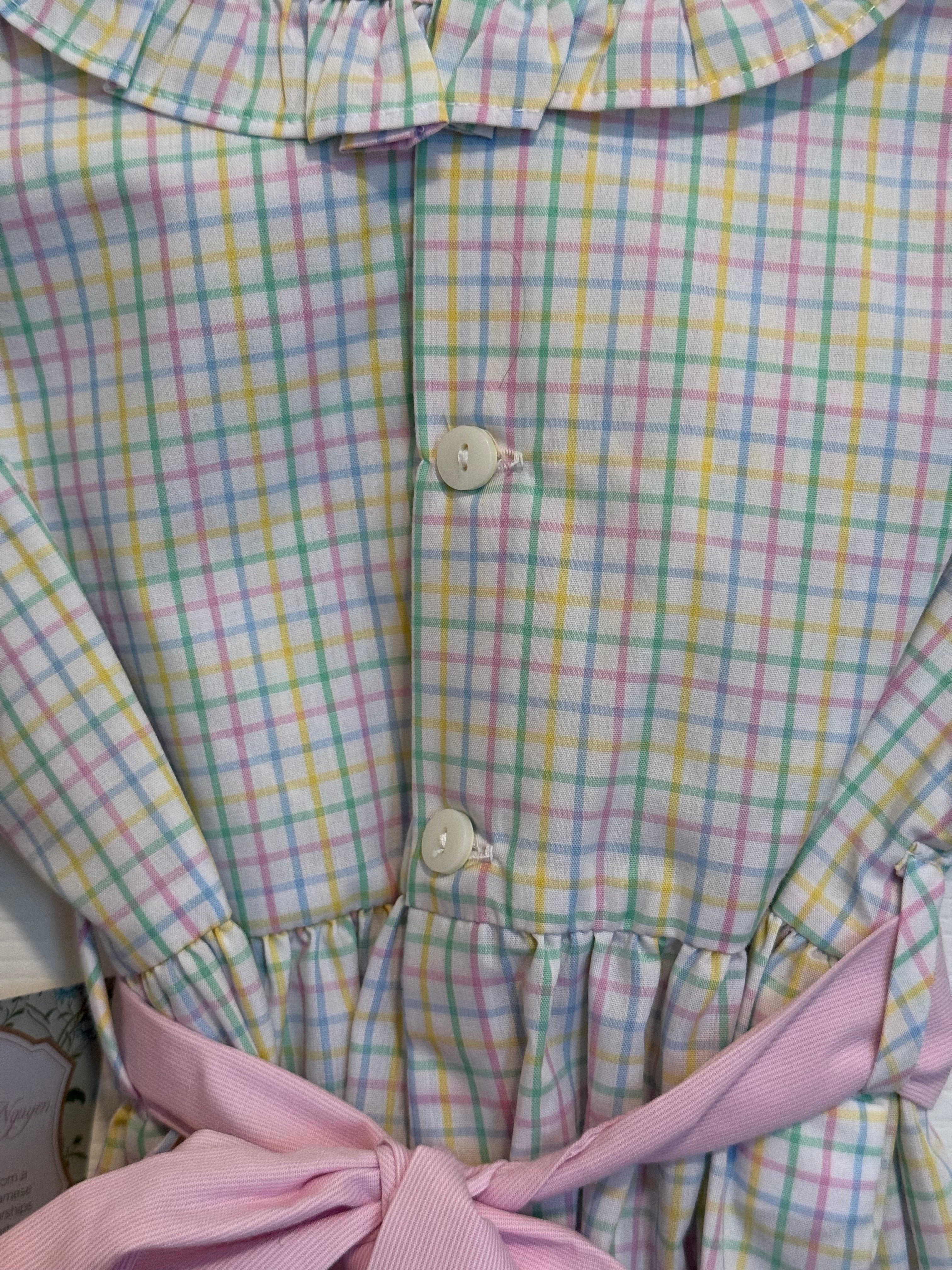 Multi Plaid Liza Ann Dress, Remember Nguyen