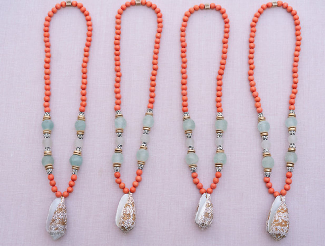 The Cora Necklace Orange