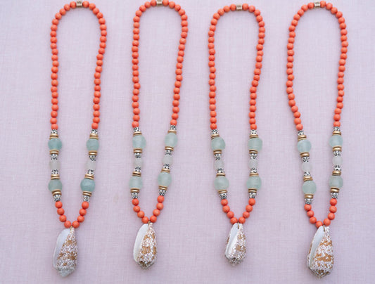 The Cora Necklace Orange