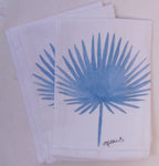 Frond White Flour Sack Towel