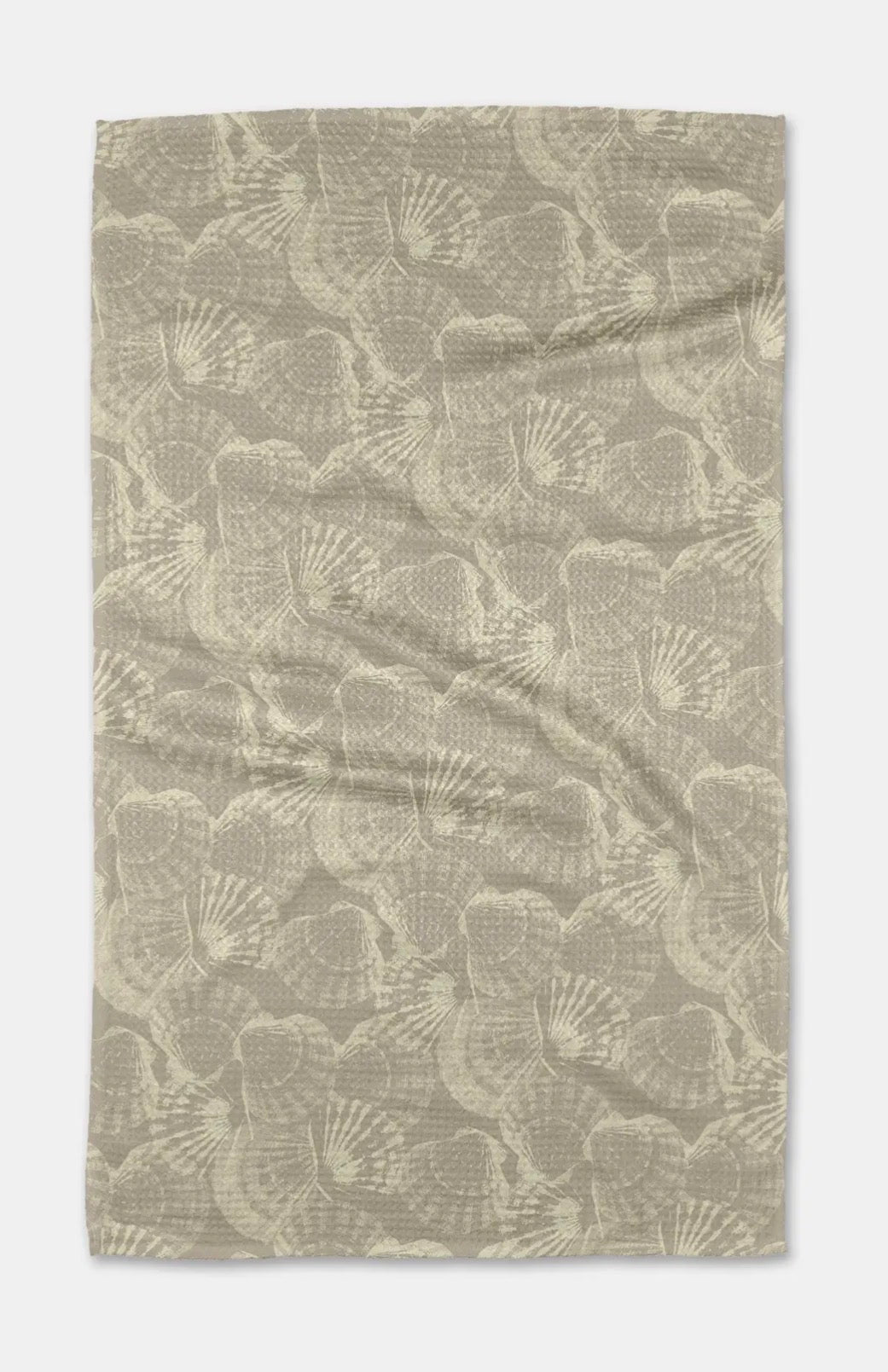 Shell Whisper Tea Towel Geometry