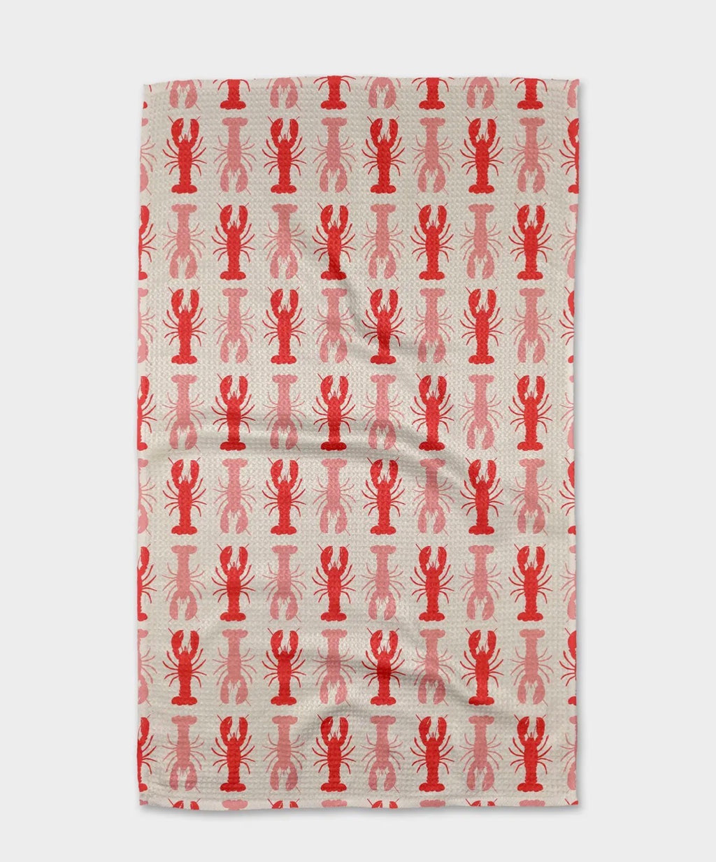 Lobster Stripe Tea Towel
