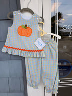 Perfect Pumpkin Angel Pant Set Bailey Boys