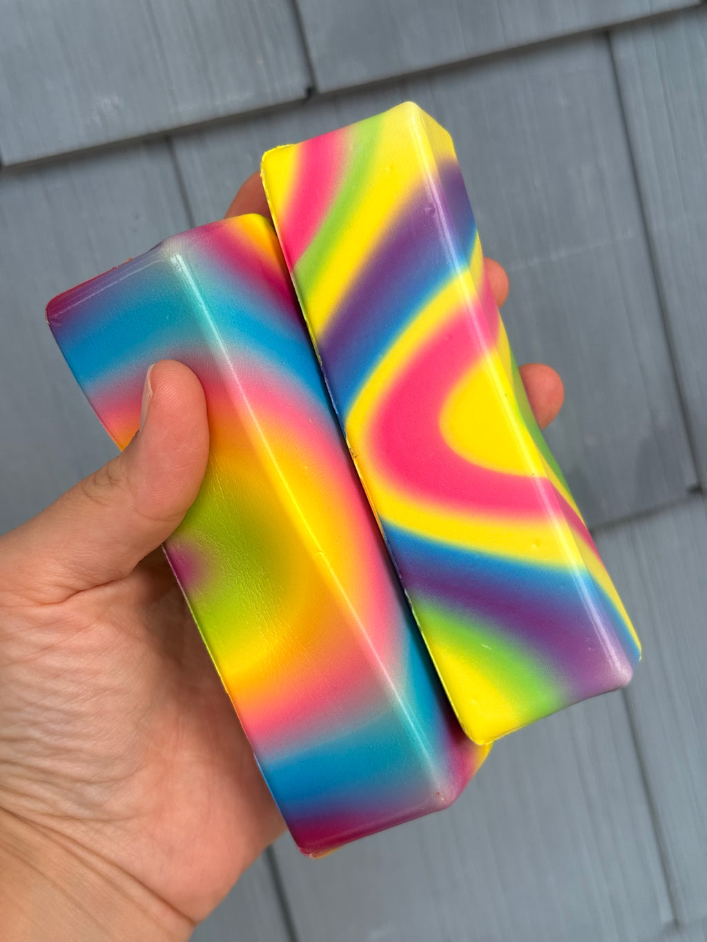 Rainbow Butter Squishies
