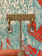 Emerald Cut Earrings