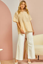 Marigold Button Down Shirt