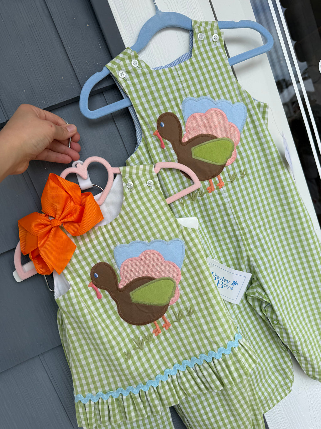 Turkey Trot Reversible John John, The Bailey Boys