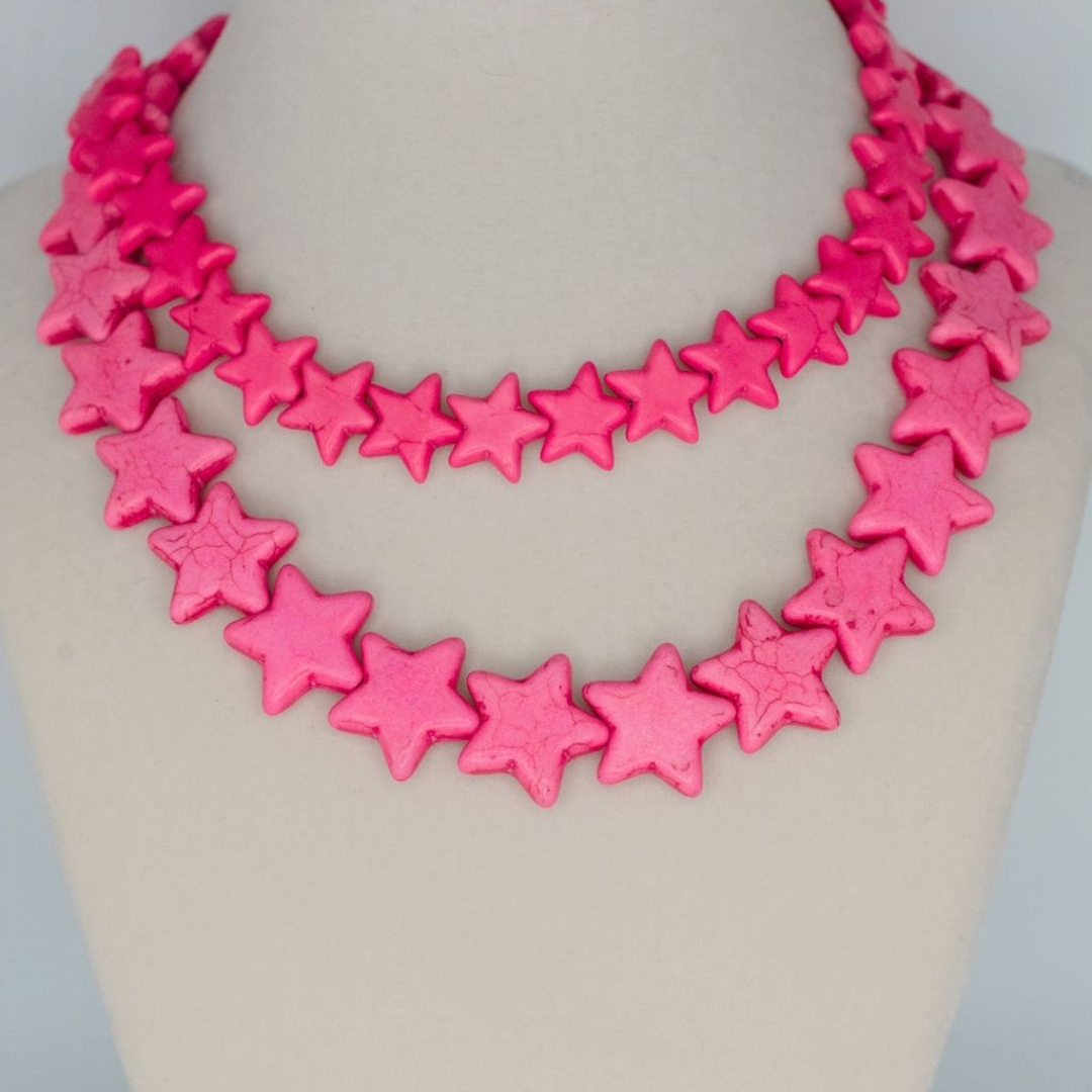 Sea Star Necklace SMALL - Bubblegum Pink - Smith & Co.