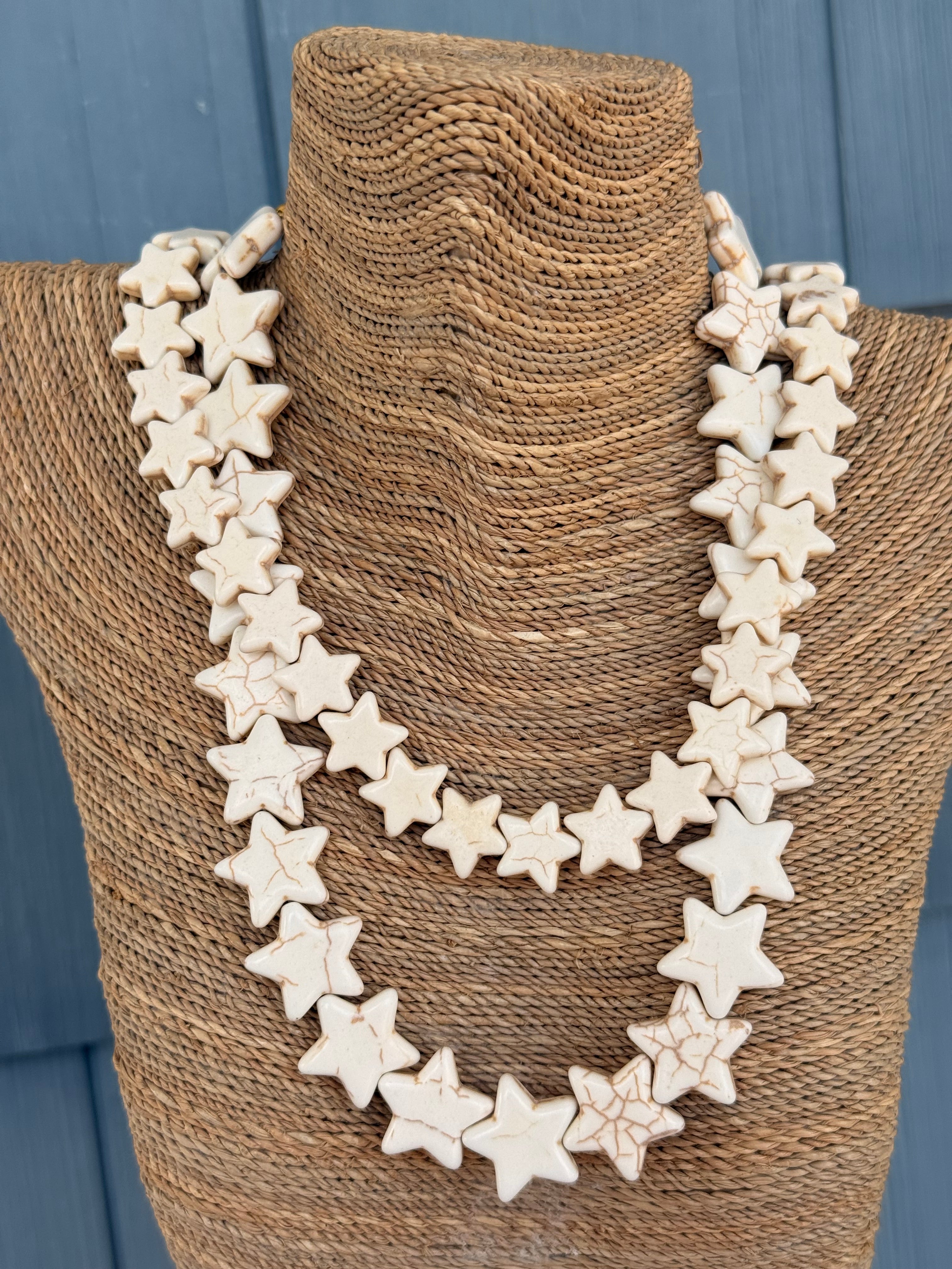 Sea Star Necklace LARGE - Coconut - Smith & Co.