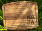 Sunset Beach Wooden Cutting Board