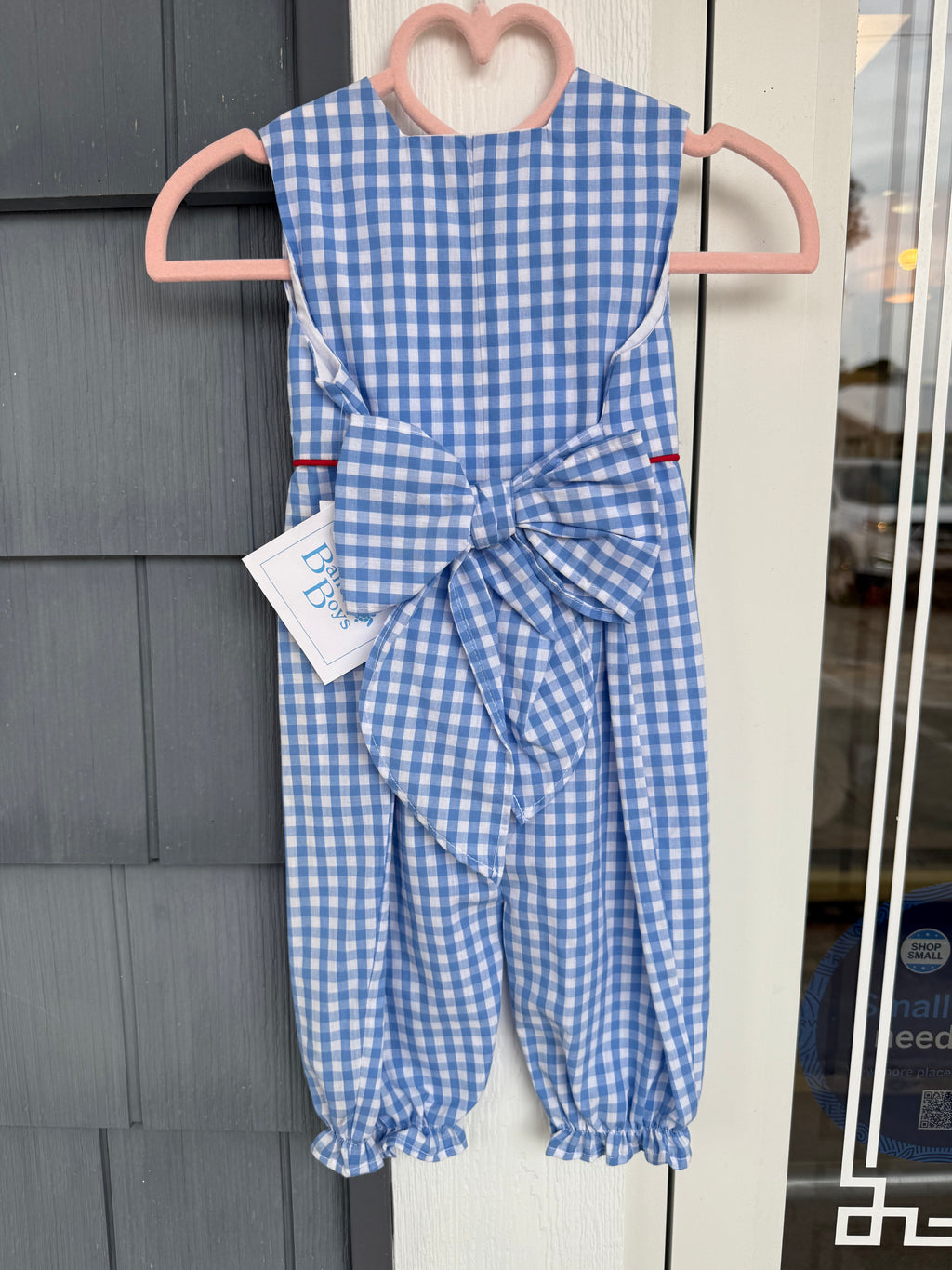 Santa Jumper W/Bow Bailey Boys