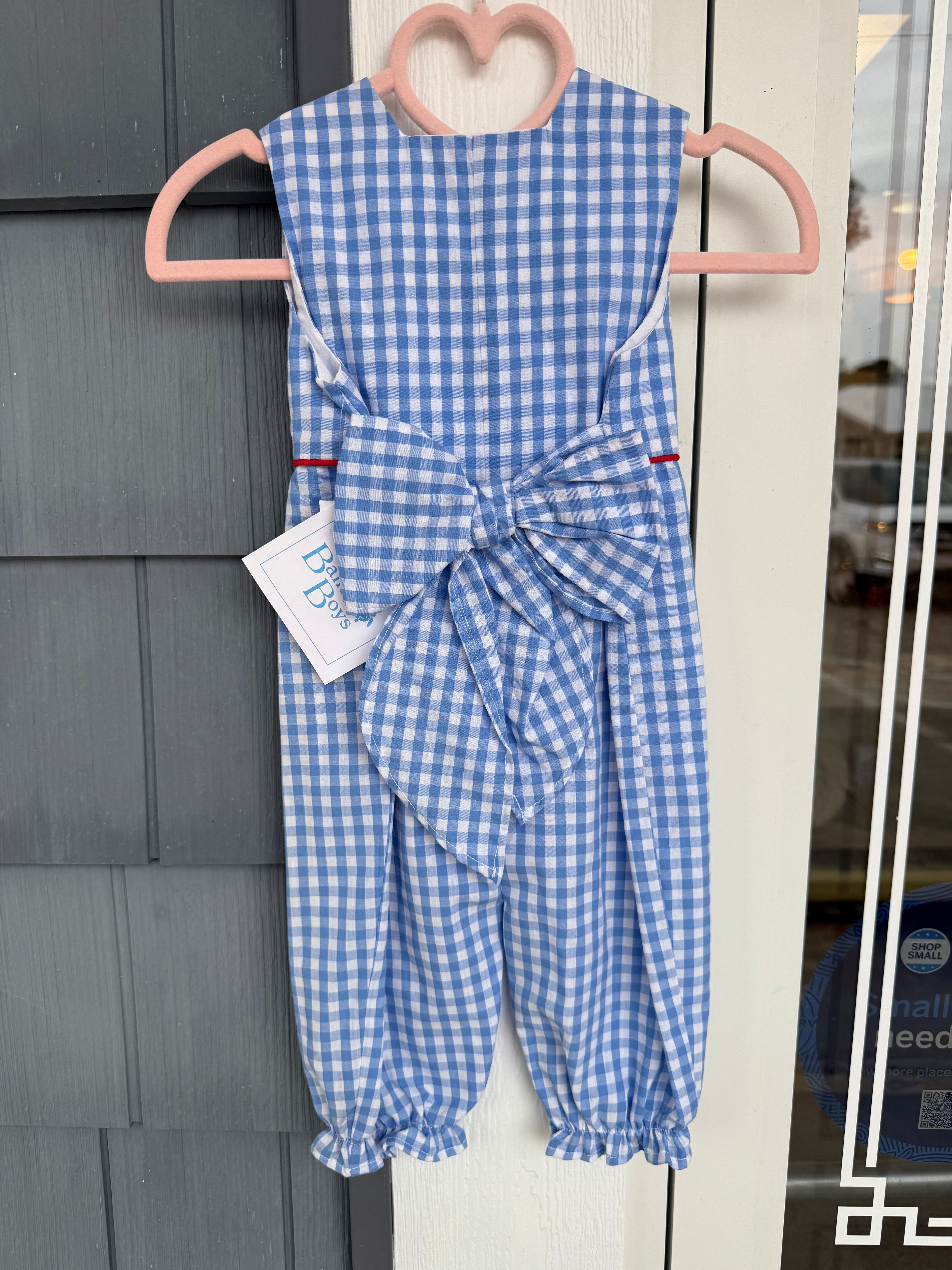 Santa Jumper W/Bow Bailey Boys