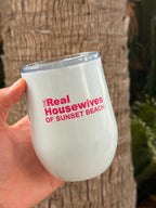 The Real Housewives of Sunset Beach 12oz. Wine Cup