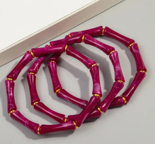The Zola Bracelet- Purple