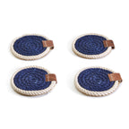 Nautical Rope Coasters Set of 4
