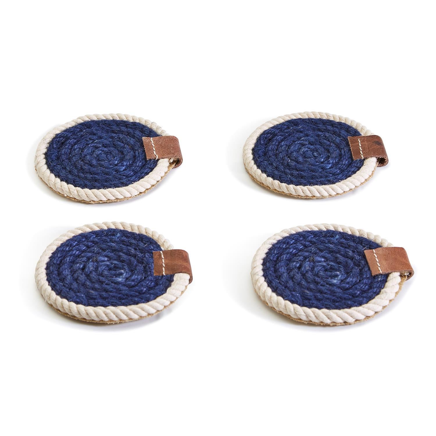 Nautical Rope Coasters Set of 4
