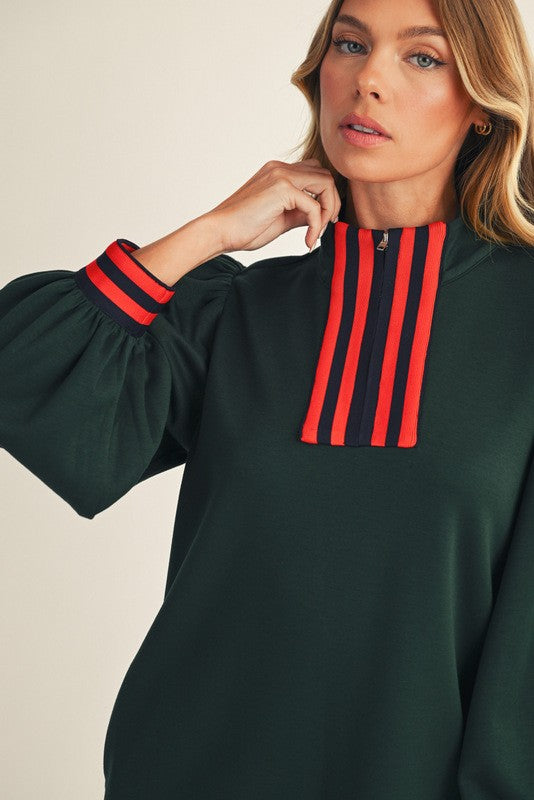 Hunter Green Casual Holiday Dress SHIPS OR PICKUP FROM COCO 10/10/25