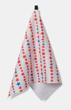 Starry Stripes Tea Towel Geometry