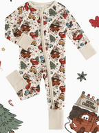 Lightning McQueen Christmas Tree Onesie