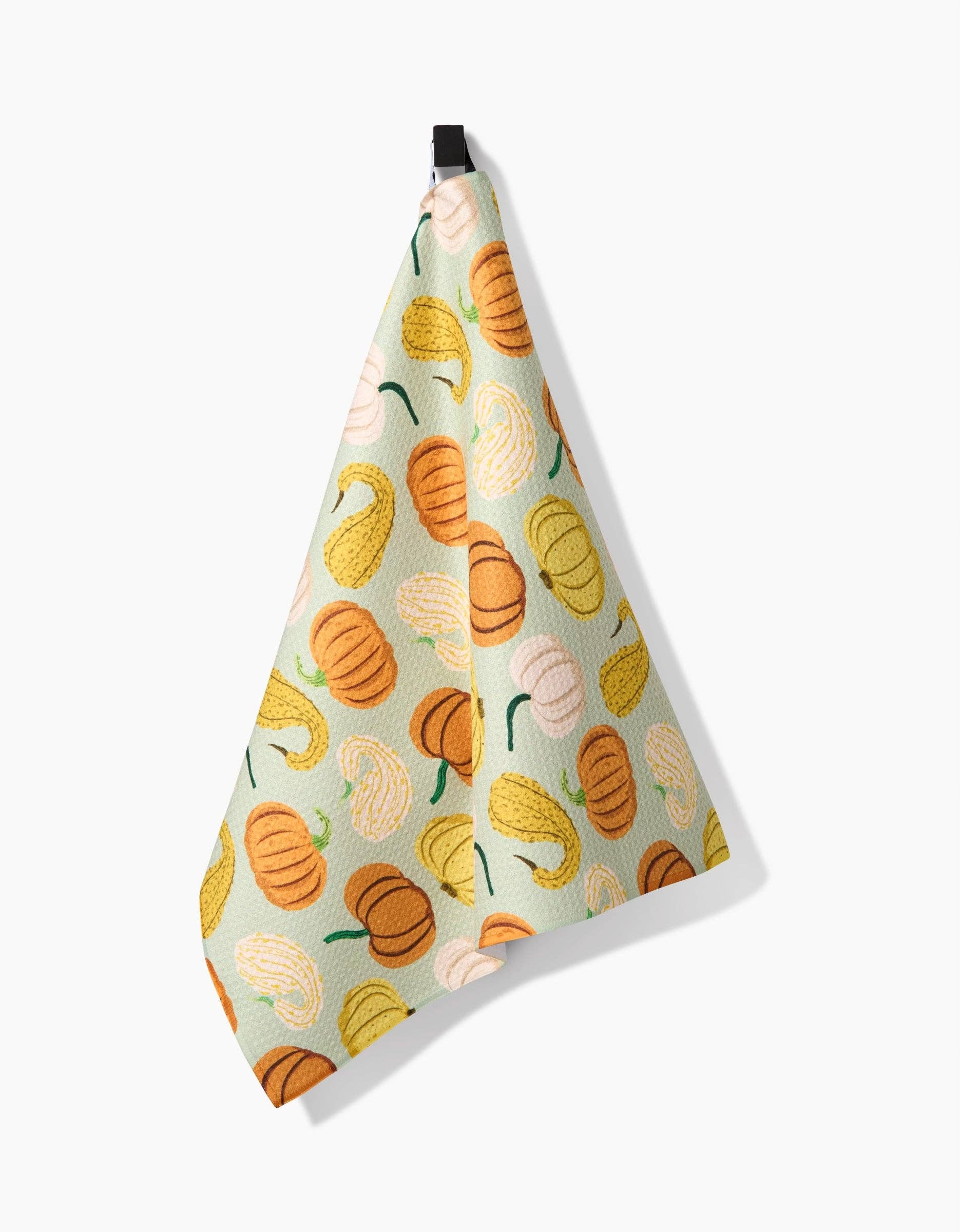 Pumpkins & Gourds Tea Towel Geometry