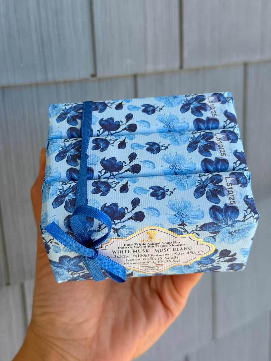 White Musk Fine Triple Milled Soap Made in Italy