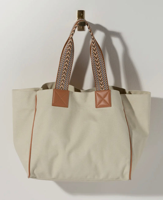 Ivory Lido Carryall Tote