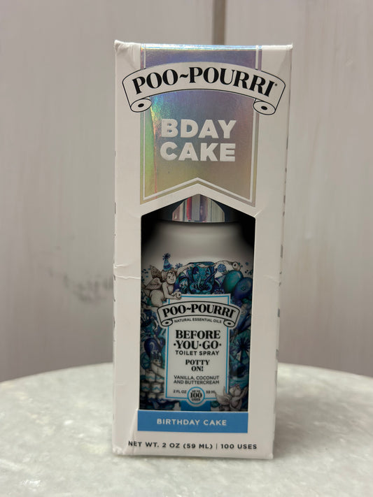 Boxed B-day Cake Poopourri