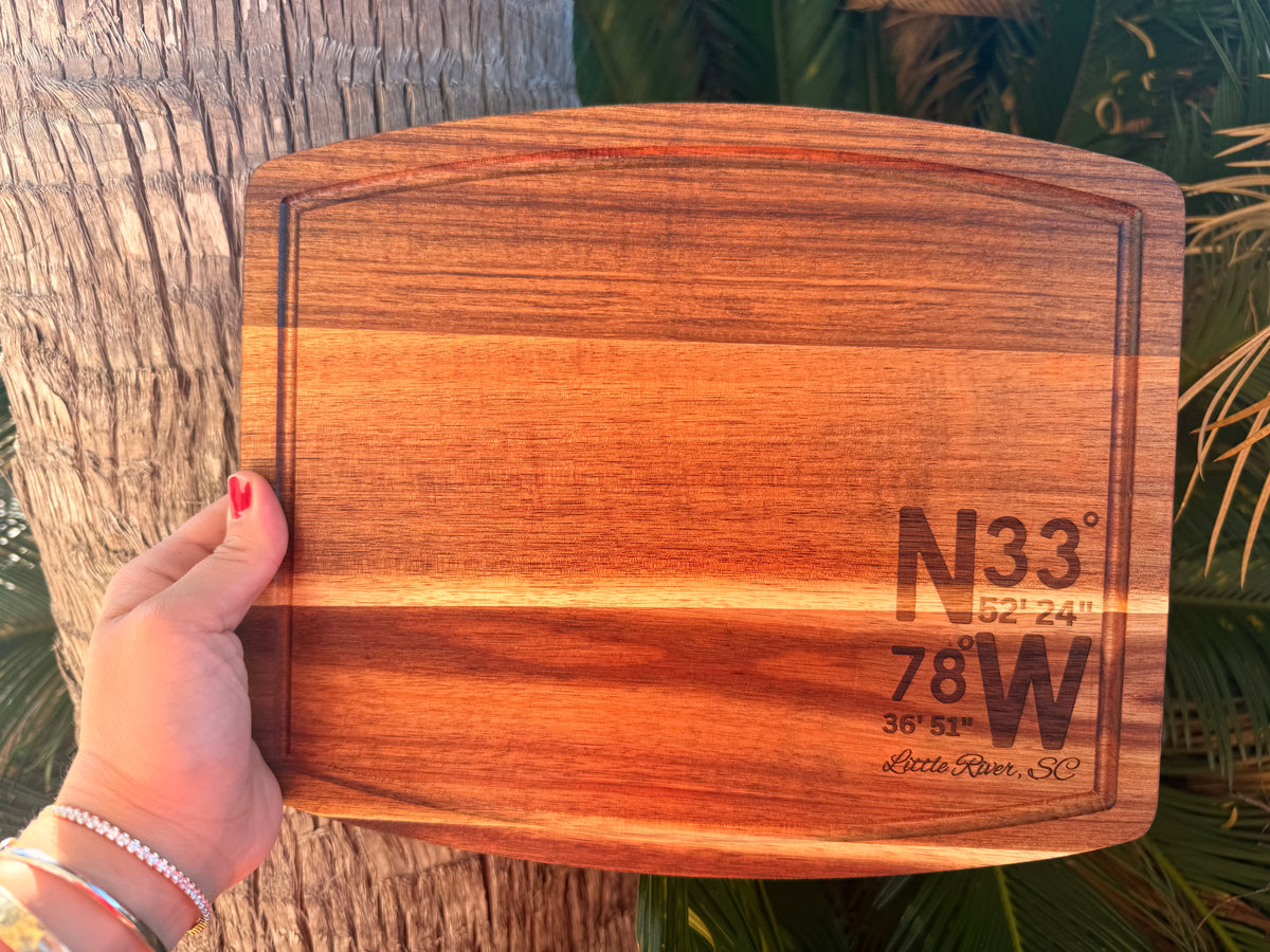 Little River Wooden Cutting Board