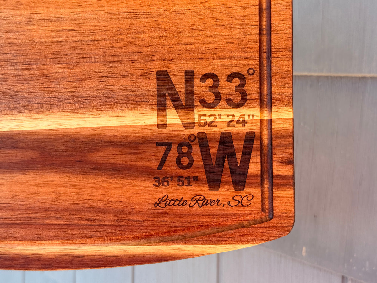 Little River Wooden Cutting Board