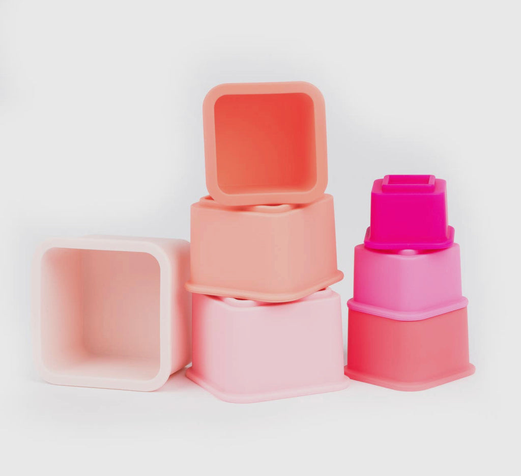Jeweled Pink Happy Stacks